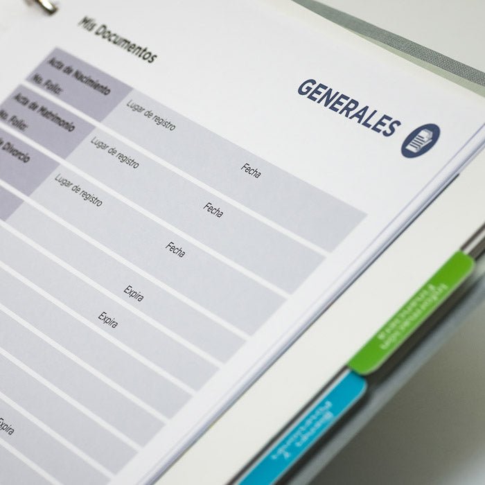 Mi Legado - Carpeta - Mi Legado en Orden